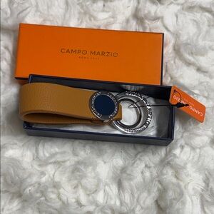 Split Keychain Nordic Retro Spring Double Ring Keychain